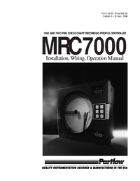 Thumbnail of document Manual - MRC 7000 Circular Chart Recorder